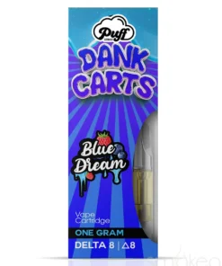 dank carts vape-cartridge-blue-dream-puff-xtrax-delta-8-
