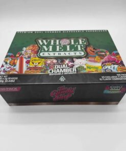 WHOLE MELT X THE CANDY SHOP Dual Chamber Disposable 2G (Liquid Diamonds + Live Resin)