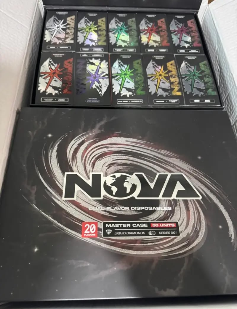NOVA Dual Flavor Disposable 2G (Liquid Diamonds Vape) NOVA Dual Flavor Disposable 2G (Liquid Diamonds Vape)