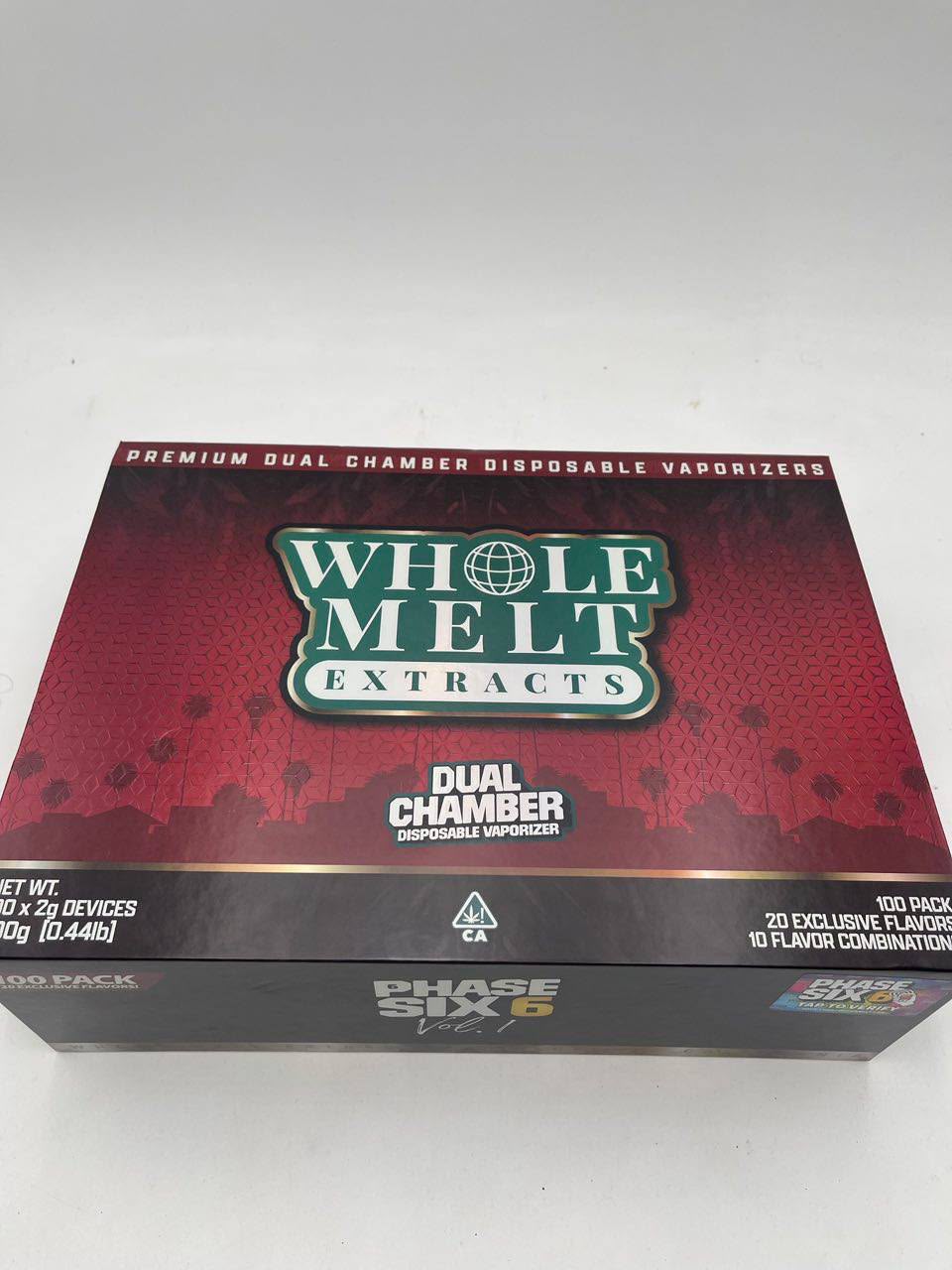 NEW Whole Melts Phase 6 Disposable NEW Whole Melts Phase 6 Disposable