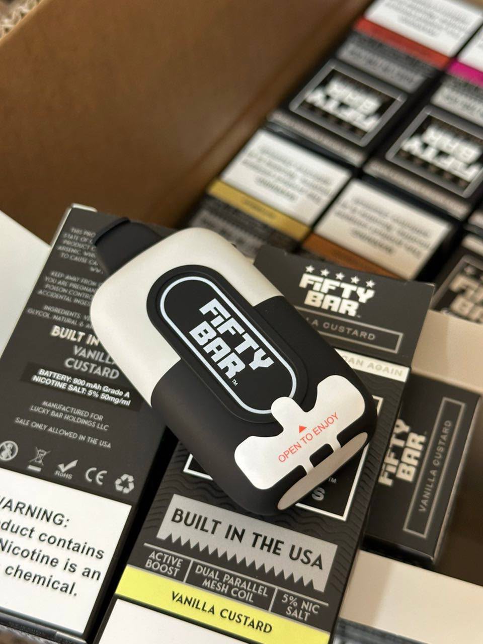 NEW Fifty Bar Nicotine Disposable NEW Fifty Bar Nicotine Disposable
