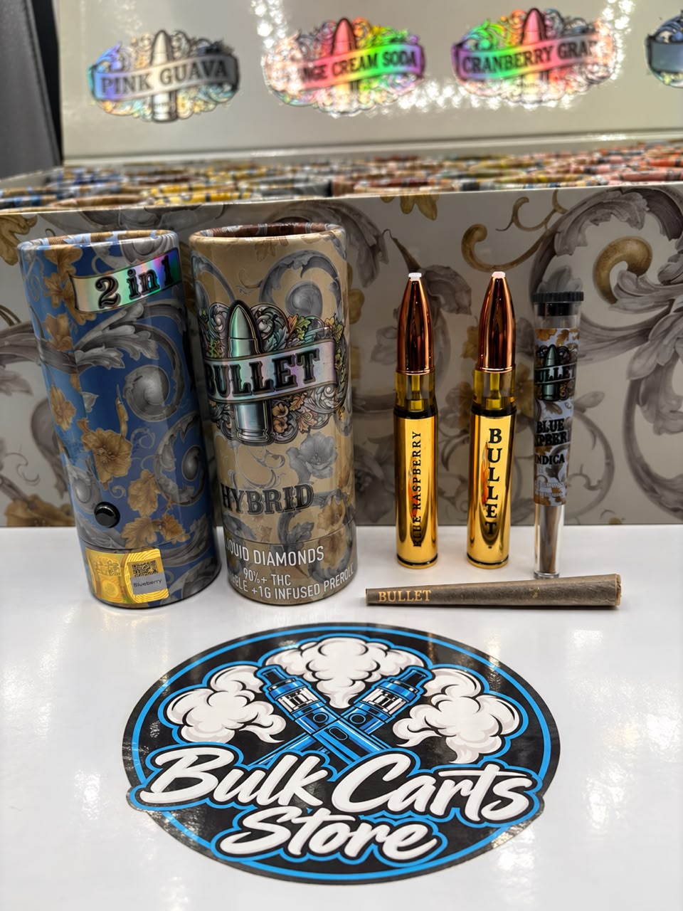 New Bullets 2G Disposable with Pre-Roll New Bullets 2G Disposable with Pre-Roll