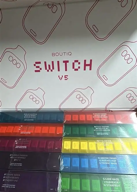 boutique switch v5 2g triple tank dispos Boutique Switch V5 2G Triple Tank Disposable